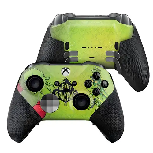 grinch custom controller with back paddles