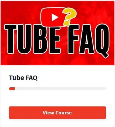 tube faq course