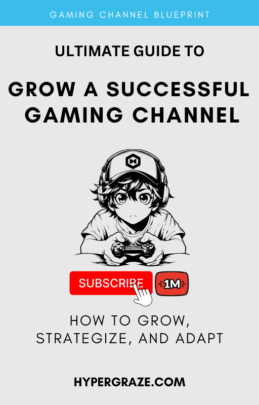 grow a gaming channel ebook cover