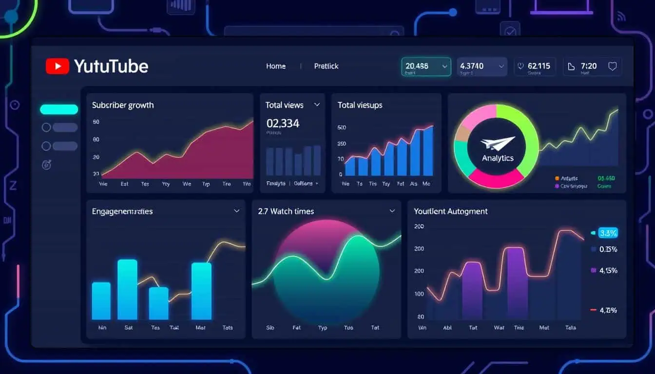 youtube automation analytics dashboard